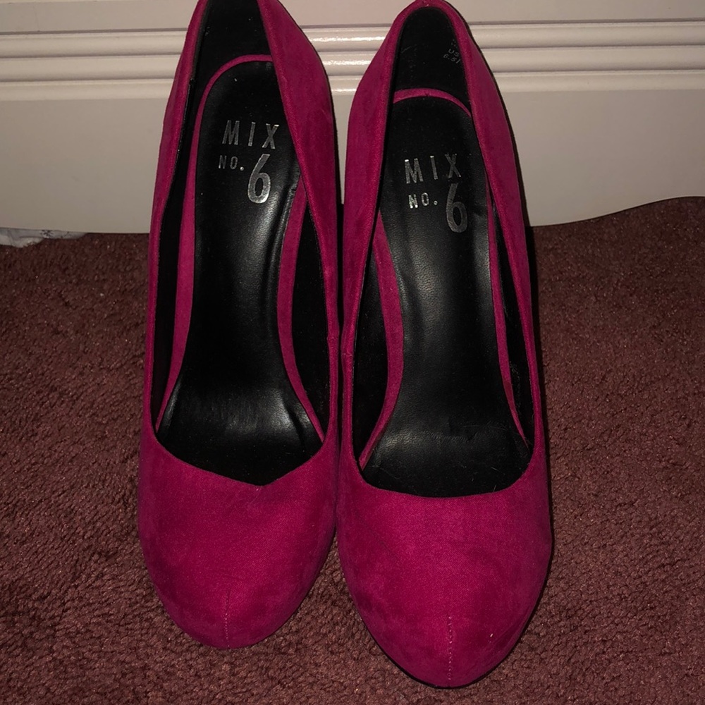 Hot Pink Pump Heels